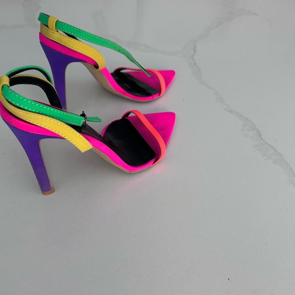 Multicolor Stiletto Heels